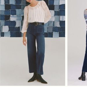 Anthropologie Pilcro - The Skipper Wide Leg Jeans
